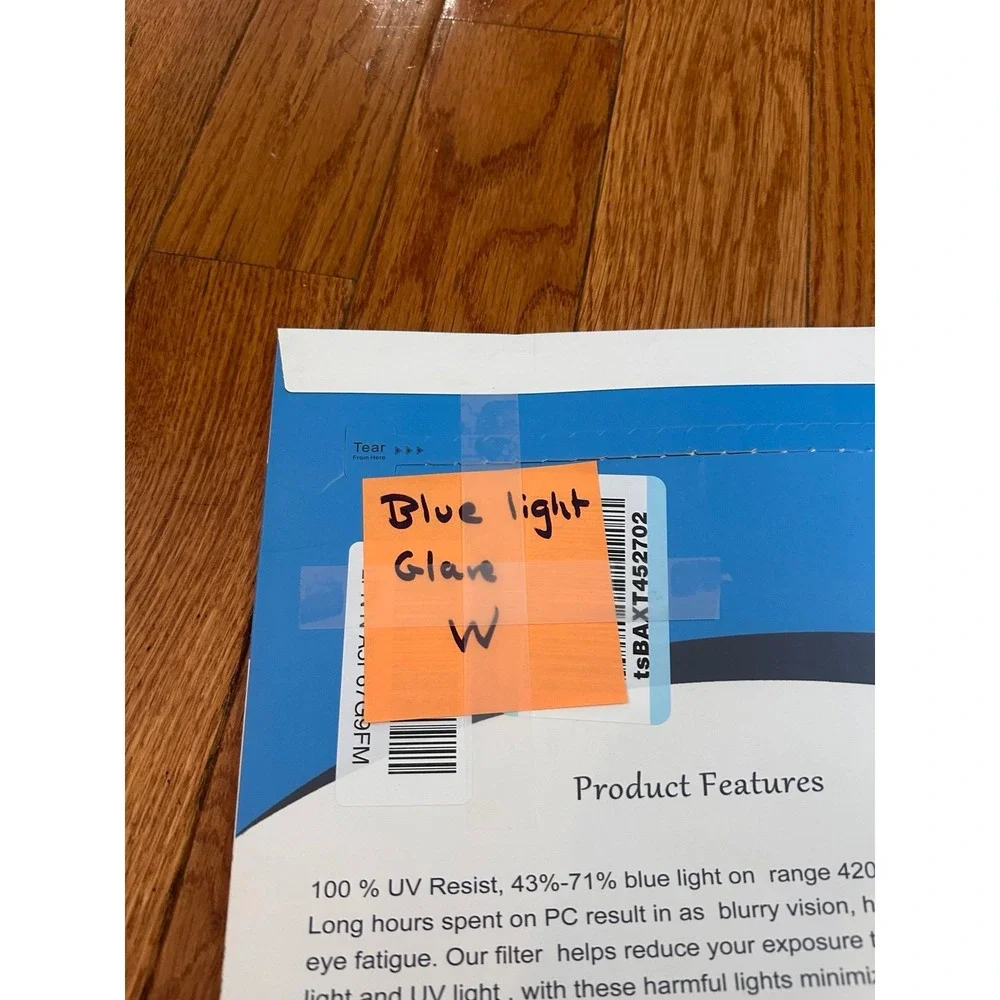 Premium Anti Blue Light and Anti Glare Screen Protector (3 Pack) for 14 Inches L